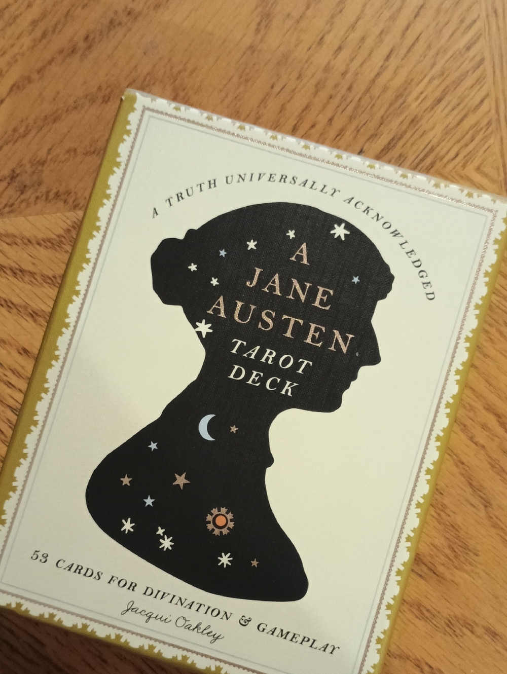 A JANE AUSTIN TAROT DECK (NEW CONDITION, NEVER OPENED)